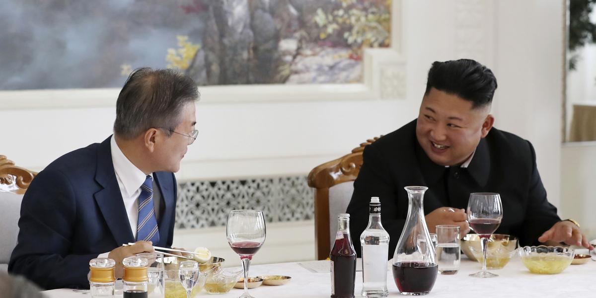 (PYEONGYANG PRESS CORPS / AFP)