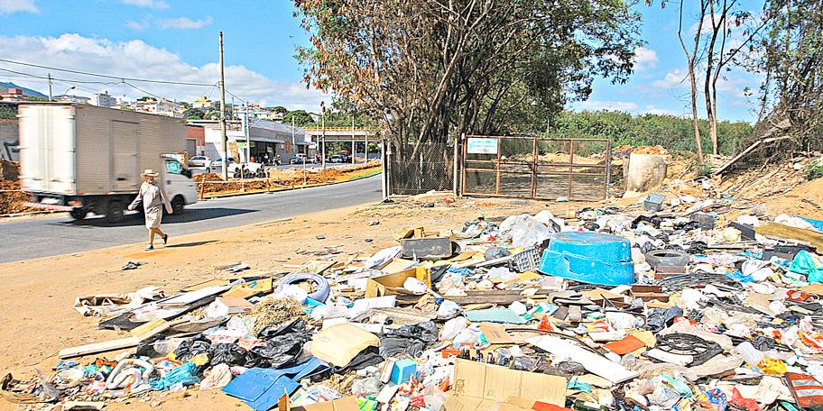 Hoje em Dia mostrou os problemas no local, que chegou a ser um bota-fora (Maurício Vieira)