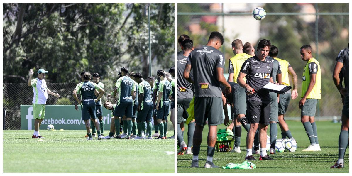 (Mourão Panda/América e Bruno Cantini/Atlético)