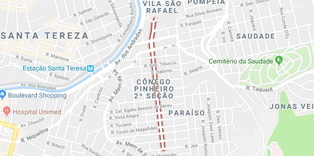 (Google Maps/Reprodução)