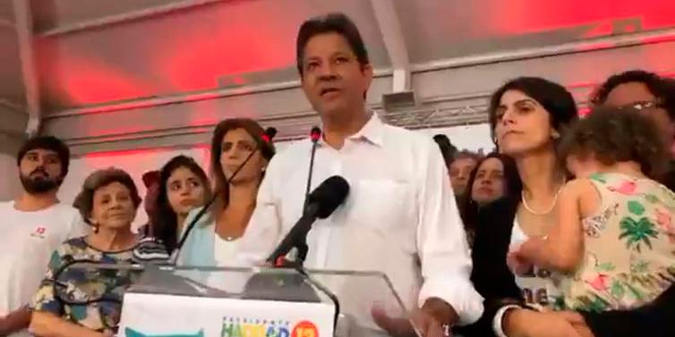  (Fernando Haddad/Rede Sociais)