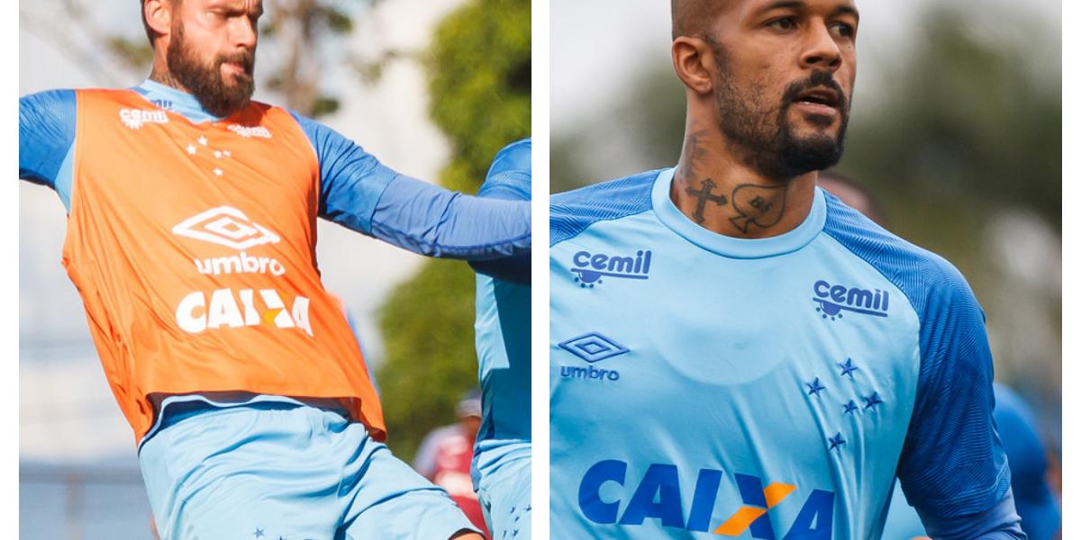  (Montagem sobre fotos de Vinnicius Silva/Cruzeiro)