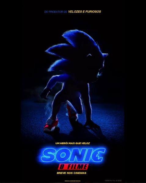 Paramount divulga primeira imagem de 'Sonic, o Filme'; veja
