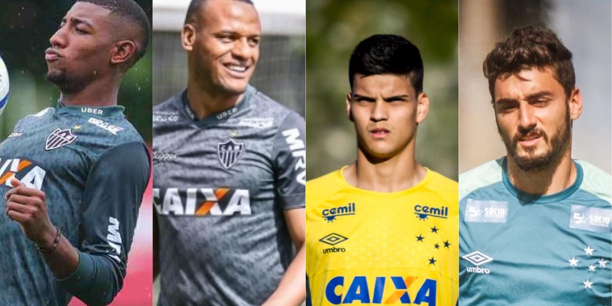  (Bruno Cantini/Atlético, Gustavo Aleixo e Vinnicius Silva/Cruzeiro)