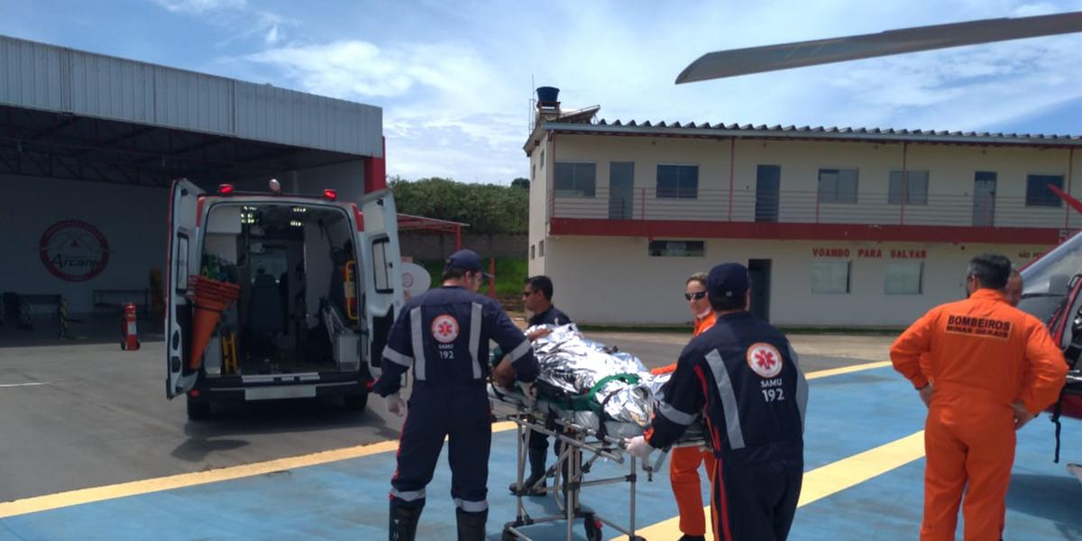 (Corpo de Bombeiros/Divulgação)