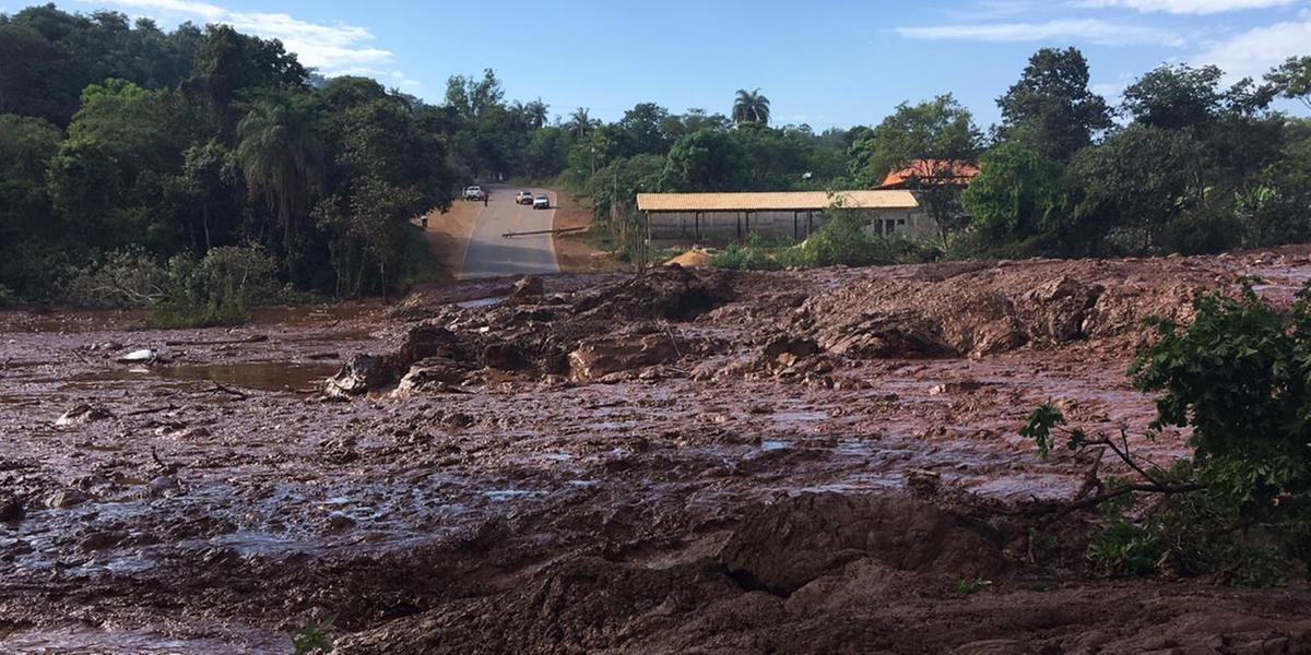 Rompimento de barragem em Brumadinho é considerado um dos maiores desastres ambientais do país.
(Lucas Prates/Hoje em Dia)