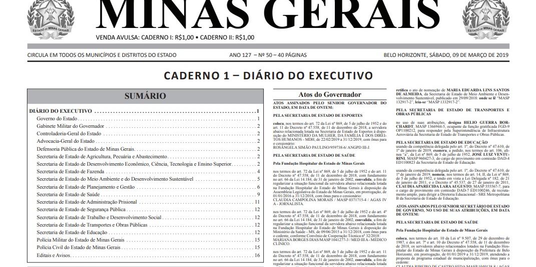 Agência Minas - Notícias do Governo do Estado de Minas Gerais