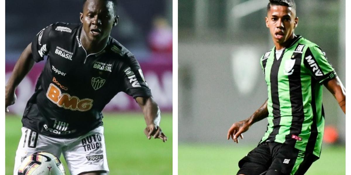 ( Bruno Cantini / Atlético e Mourão Panda / América)