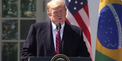 Trump tem aplicado uma série de tarifas a parceiros comerciais (Reprodução/Twitter )