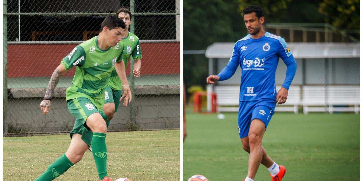 (Estevão Germano/América e Vinnicius Silva/Cruzeiro)