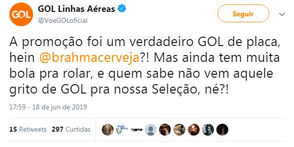  (Reprodução/ Twitter/ Gol)