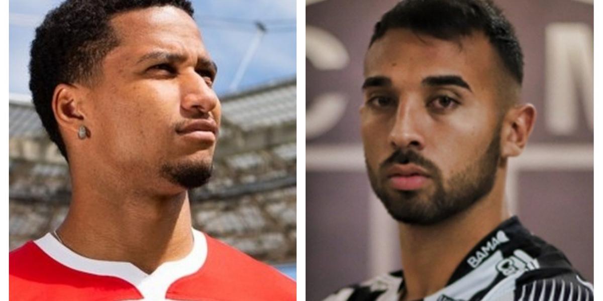  (Divulgação/Lokomotiv e Divulgação/Atlético)