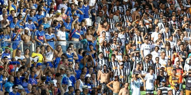 (Washington Alves/Lightpress/Cruzeiro e Bruno Cantini/Atlético)