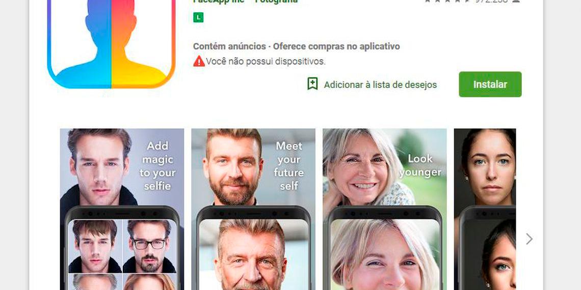 (Reprodução / FACE App)