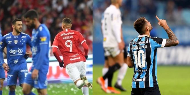  (Montagem/Divulgação Inter e Grêmio)