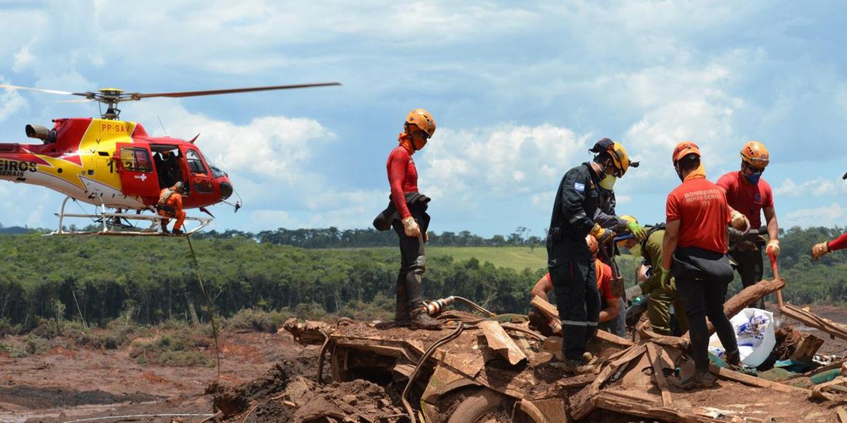 Tragédia ambiental completa quatro anos (Corpo de Bombeiros/Divulgação)