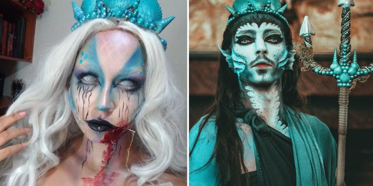Maquiagem de bruxa: 50 ideias e tutoriais para festa à fantasia  Zombie  halloween makeup, Cool halloween makeup, Halloween makeup
