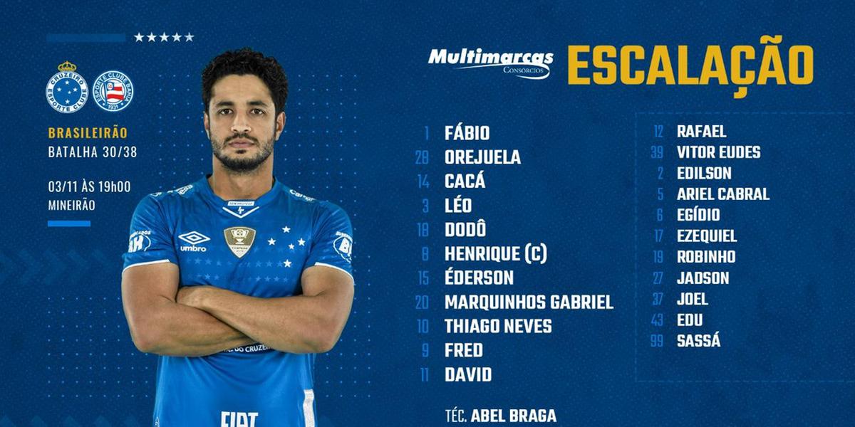 (DIvulgação/ Cruzeiro)