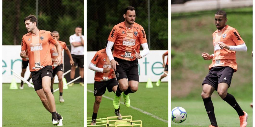 (Montagem sobre fotos de Bruno Cantini/Atlético)