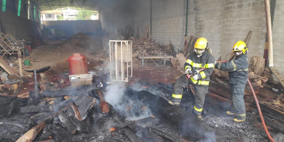 (Corpo de Bombeiros/Divulgação)