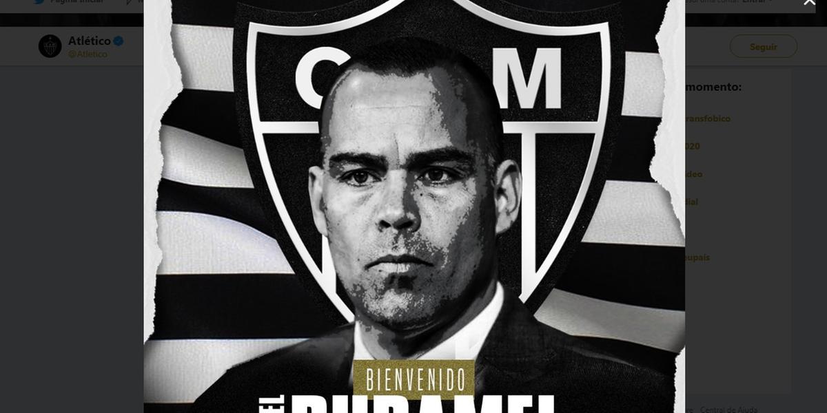  (TWITTER ATLÉTICO/DIVULGAÇÃO)
