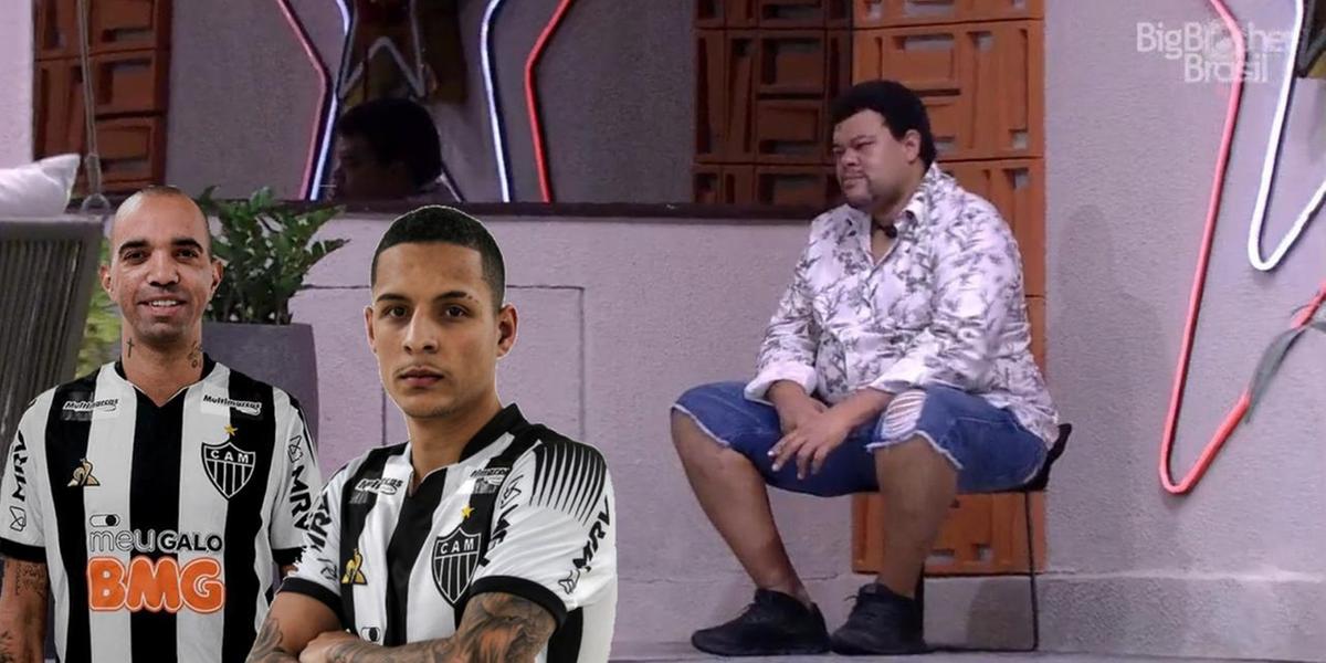  (Reprodução/BBB; Atlético/Divulgação)