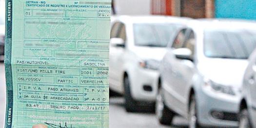 O não pagamento do IPVA impede a emissão do Certificado de Registro e Licenciamento do Veículo (CRLV) (Maurício Vieira / Hoje em Dia)