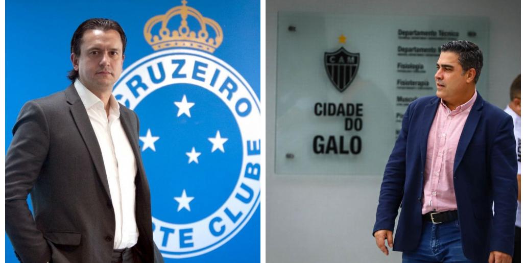 (Montagem sobre fotos de Maurício Vieira/Hoje em Dia e Pedro Souza/Atlético)