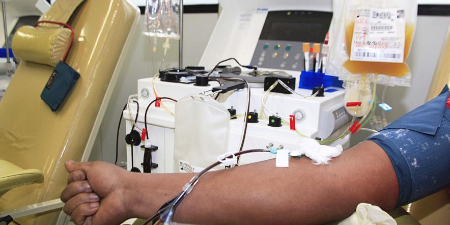As doações são importantes para abastecer o estoque de hospitais e garantir a transfusão de sangue em casos cirúrgicos e atendimento de acidentados (Fundação Hemominas/Divulgação)