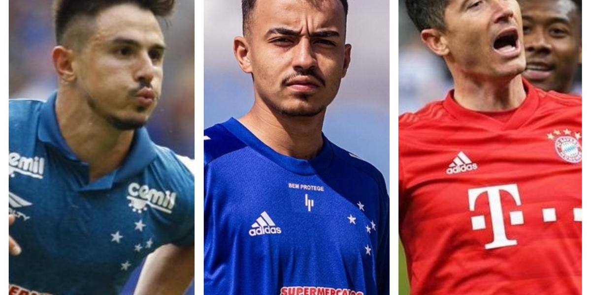 (Montagem sobre fotos divulgação do Bayern de Munique e do Cruzeiro)