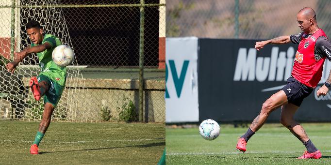 (João Zebral/América e Bruno Cantini/Atlético)