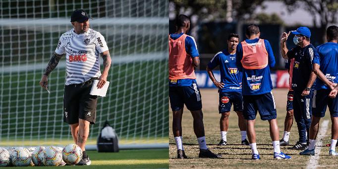 (Bruno Cantini/Atlético e Gustavo Aleixo/Cruzeiro)