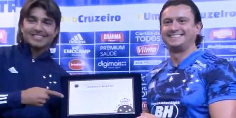  (Reprodução/ Canal oficial do Cruzeiro no Youtube)