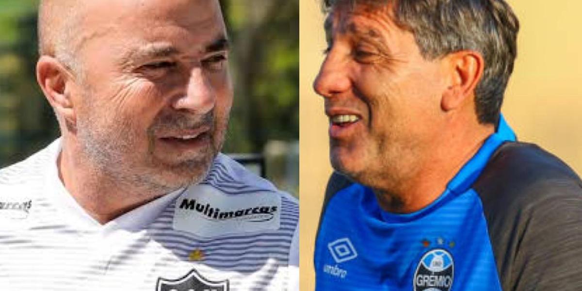 (Bruno Cantini/Atlético; Lucas Uebel/Grêmio)
