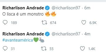 (Twitter/Reprodução)