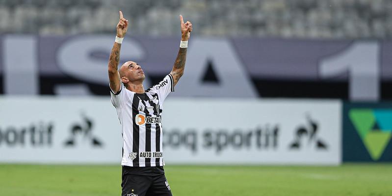 Atualmente sem clube, Tardelli soma 122 gols pelo Galo (Pedro Souza/Atlético)