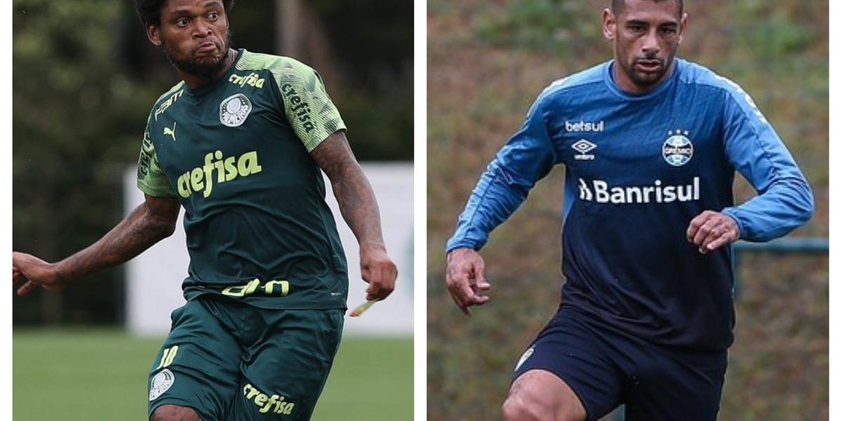 (Cesar Greco/Palmeiras e Lucas Uebel/Grêmio)