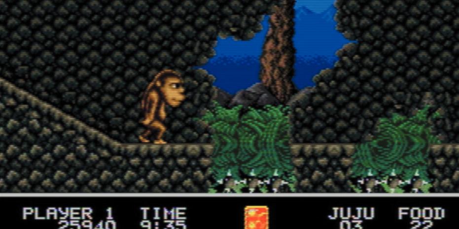 Clássico do macaco cuspidor Toki/Juju ganhará remake no Nintendo
