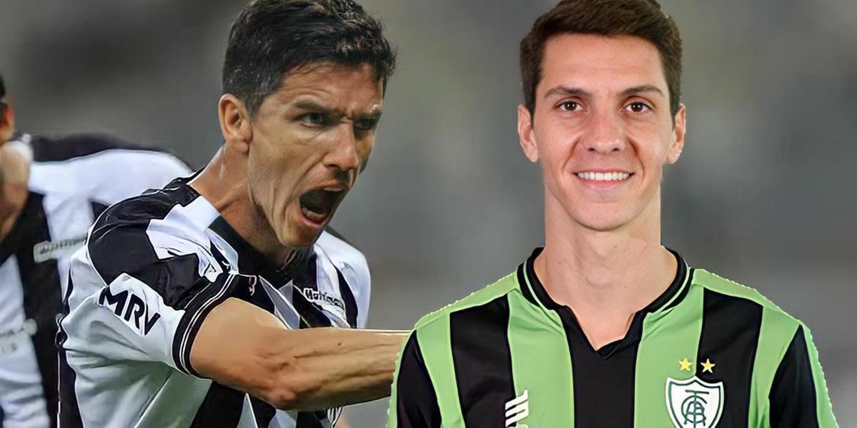 (Montagem - Pedro Souza/Atlético; América/Divulgação)