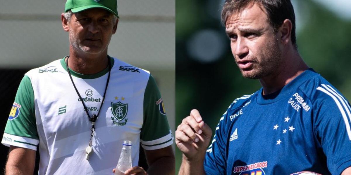 (Marina Almeida / América e Bruno Haddad/Cruzeiro)