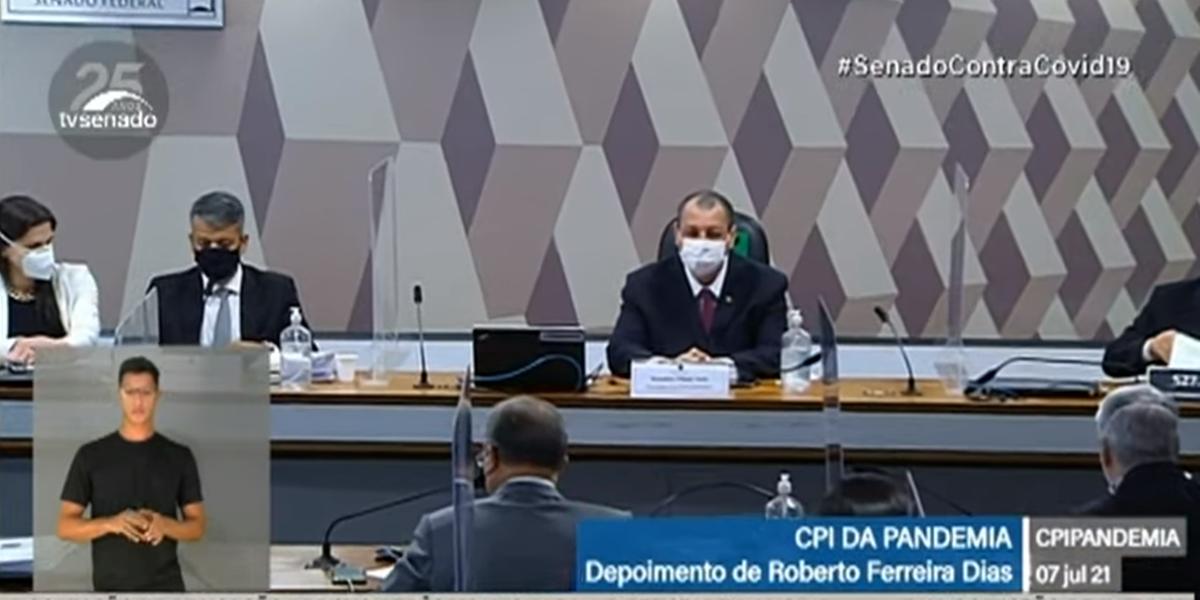 (TV Senado/Reprodução)