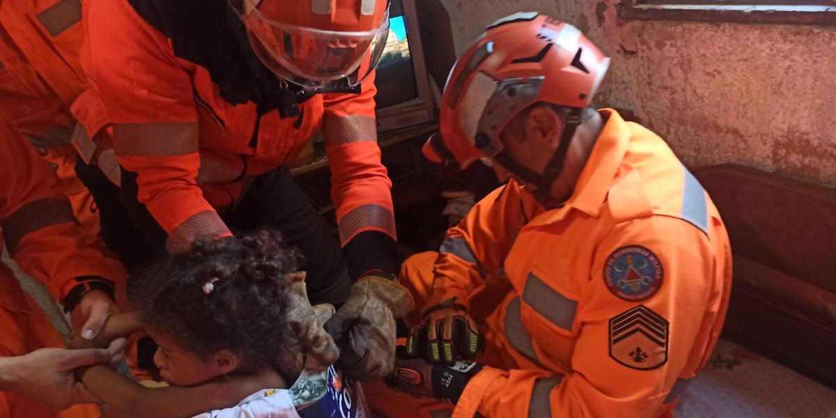 (Corpo de Bombeiros de Minas Gerais/Divulgação)