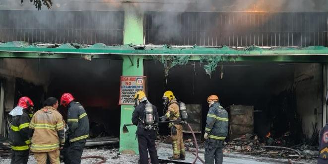  (Divulgação/ Corpo de Bombeiros)