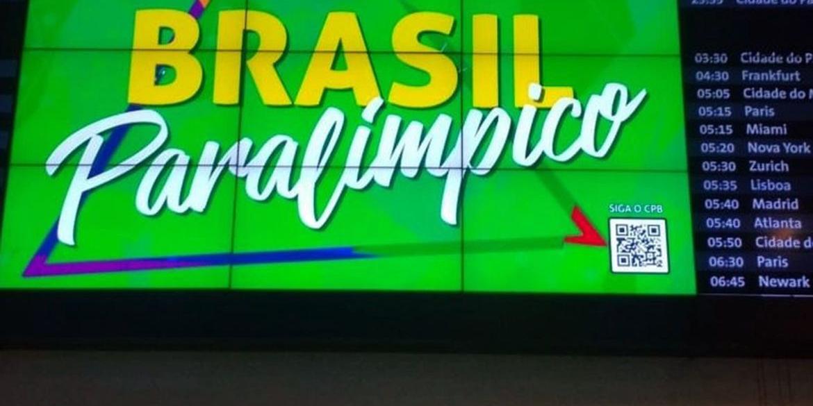  (Reprodução Twitter/ Comitê Paralímpico Brasileiro)