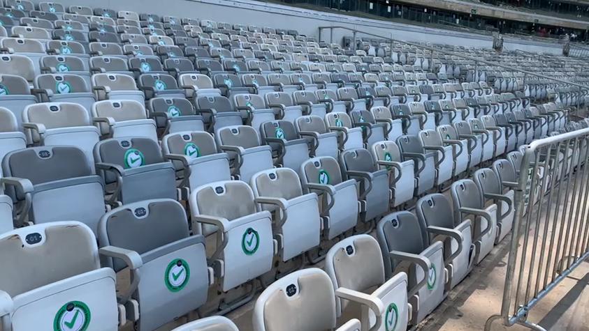 Projeto quer liberar ainda mais setores sem as cadeiras (Divulgação/Mineirão)