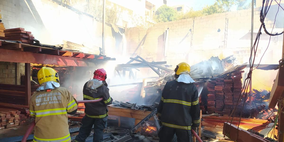 (Corpo de Bombeiros/Divulgação)