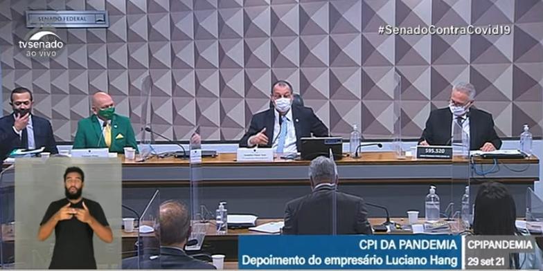 (TV Senado/Reprodução)