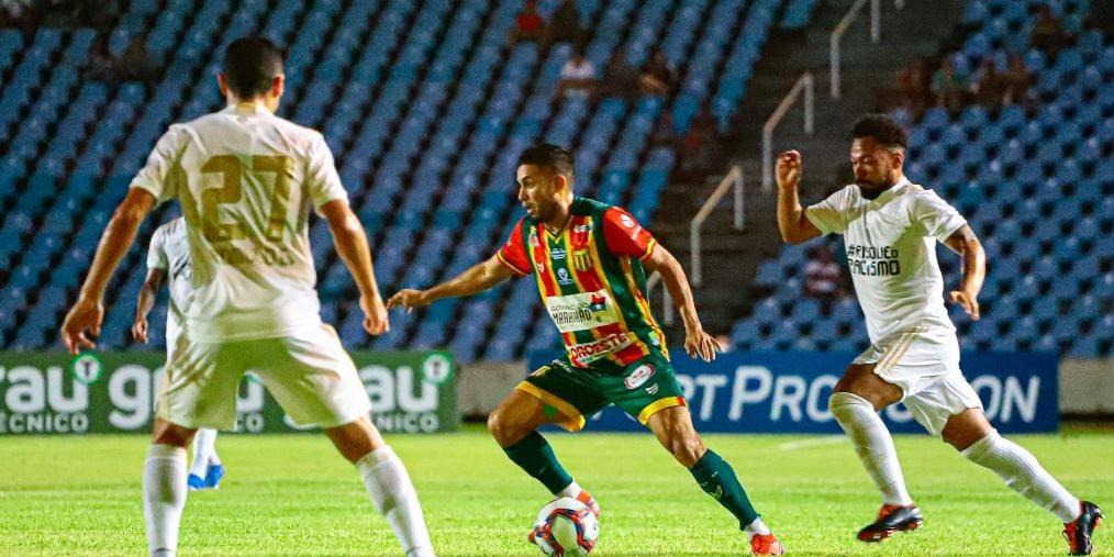 O último duelo entre as equipes terminou empatado por 1 a 1, no Castelão, pela Série B de 2021 (John Tavares/Sampaio Corrêa)