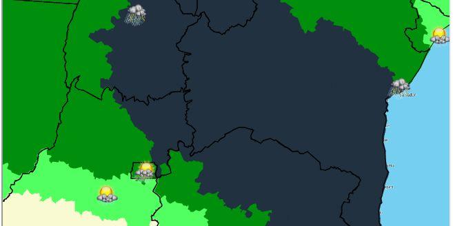 (Reprodução Inmet/Divulgação)