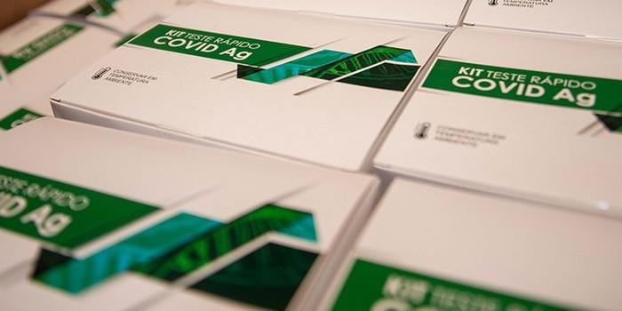 Distribuição de nova remessa de kits de diagnóstico rápido já começou (Fábio Marchetto / Agência Minas)